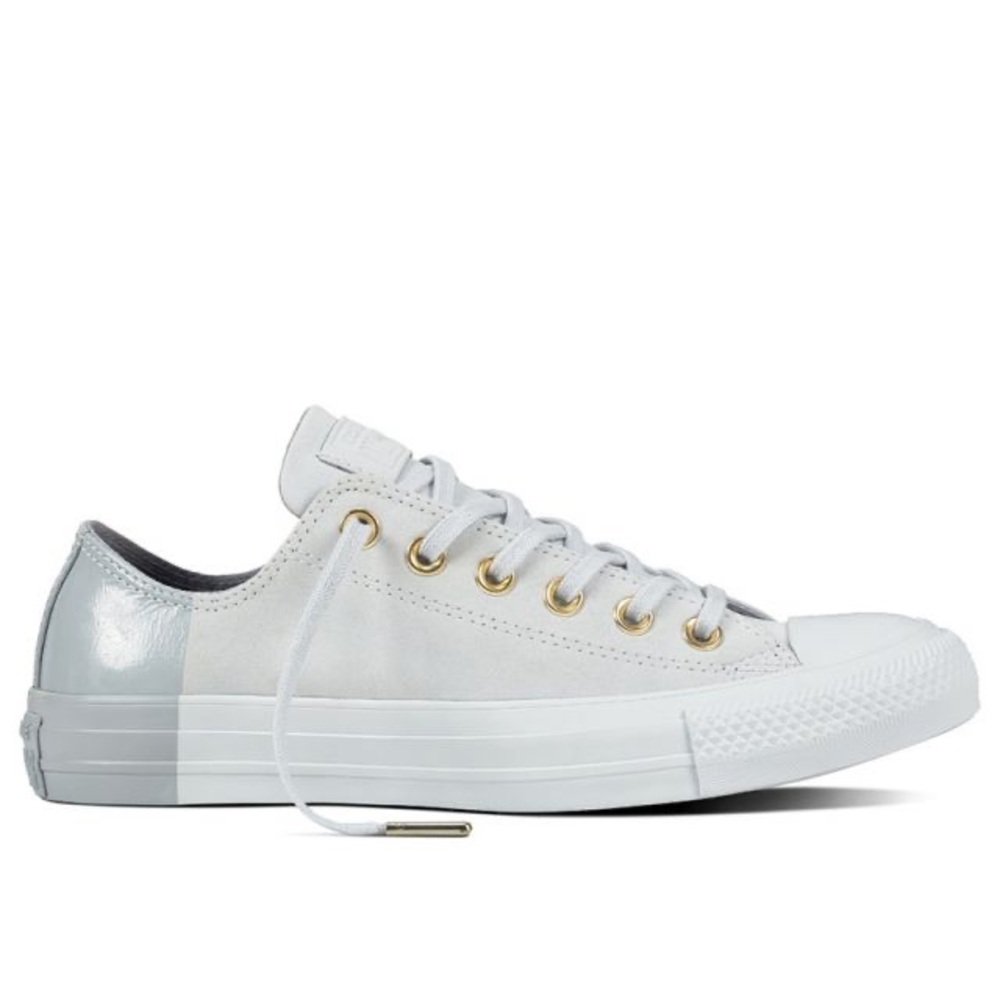 CONVERSE CTAS WOMENS LOW RISE GRAY PURE PLATINUM SZ 7